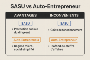 Lire la suite à propos de l’article Auto-entrepreneur/SASU : avantages vs inconvénients