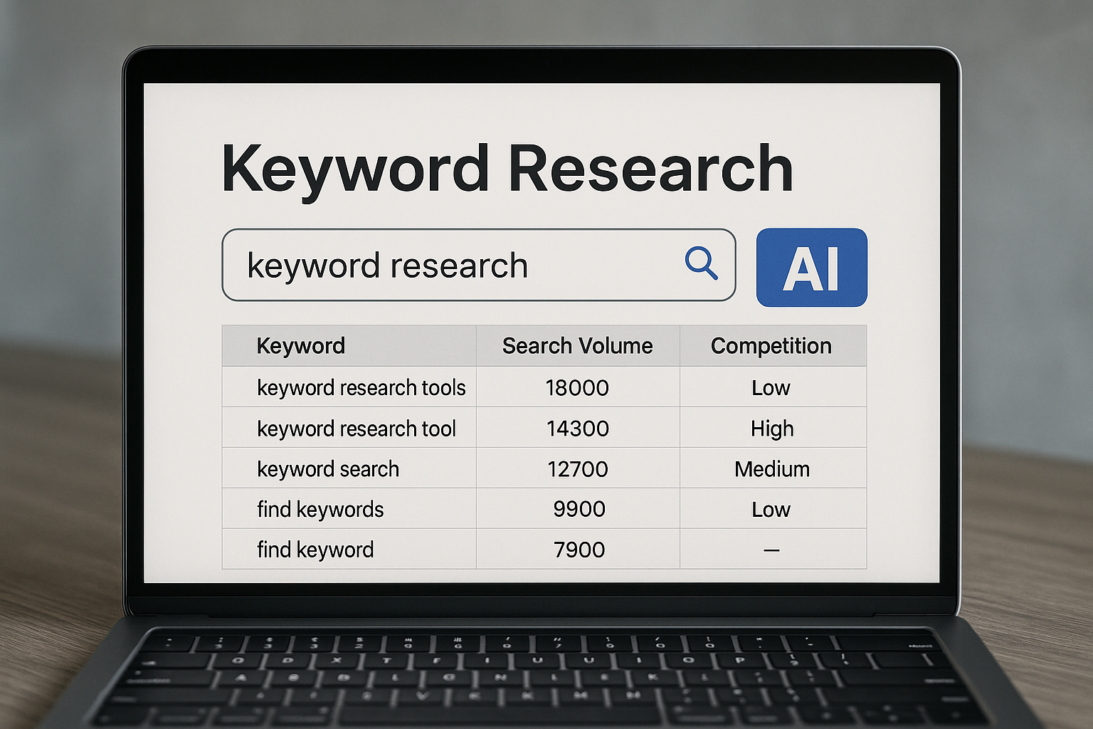 Lire la suite à propos de l’article Meilleurs outils IA pour recherche de mots-clés SEO