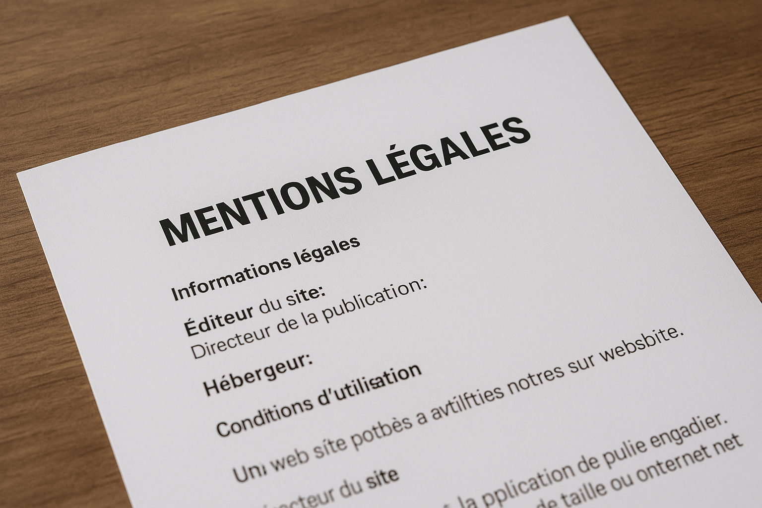 Lire la suite à propos de l’article Mentions légales pour site internet : obligations et exemples